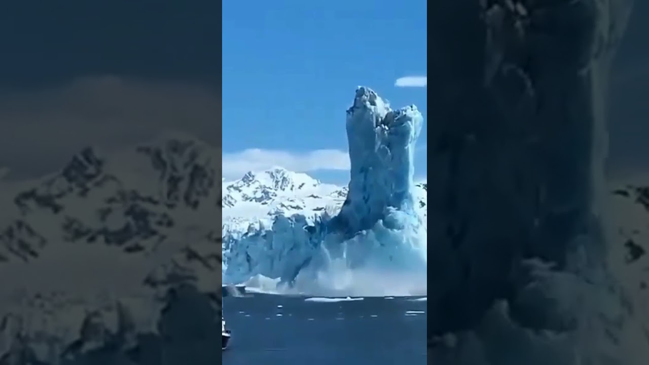 Айсберг разломился😳