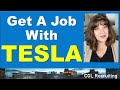 How To Get A Job With Tesla