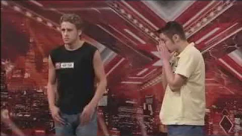 ANT n DEAF Audition! TOO FUNNY! THE X FACTOR 2008