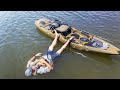 FLIP Your Fishing Kayak | DEEP WATER  Re-Entry