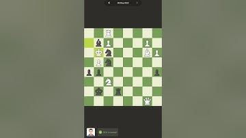 Daily Chess Puzzle Solution - 30 May 2023 | Chess Puzzle Bites