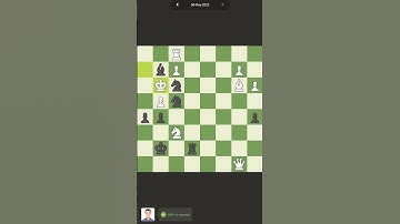 Daily Chess Puzzle Solution - 30 May 2023 | Chess Puzzle Bites