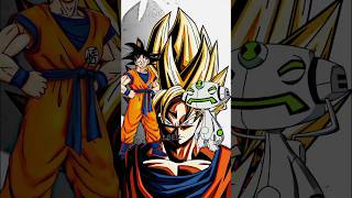 Goku vs Ben 10/Goku all forms vs Ben 10 /Goku vs alienx #goku #dbz #shorts #trending #ben1