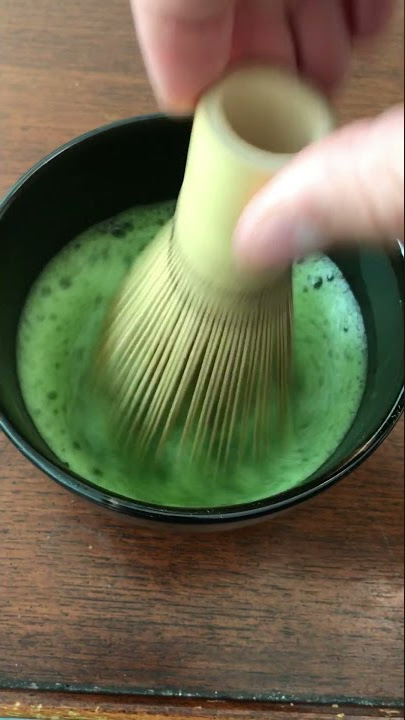 How to make matcha tea without bamboo whisk – Naoki Matcha