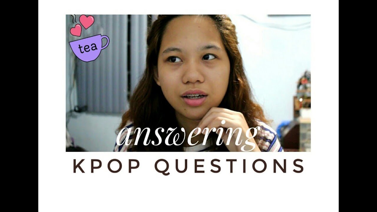 answering kpop questions - YouTube
