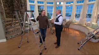 Little Giant SmartStep Multi-Purpose 6-in-1 Step Ladder on QVC