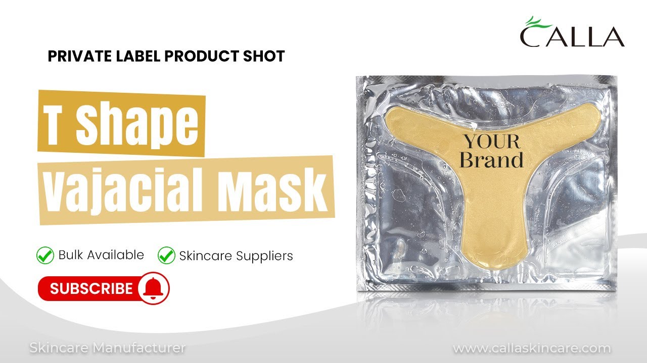 T Shape Vajacial Mask | Private Label Intimate Care by CALLA