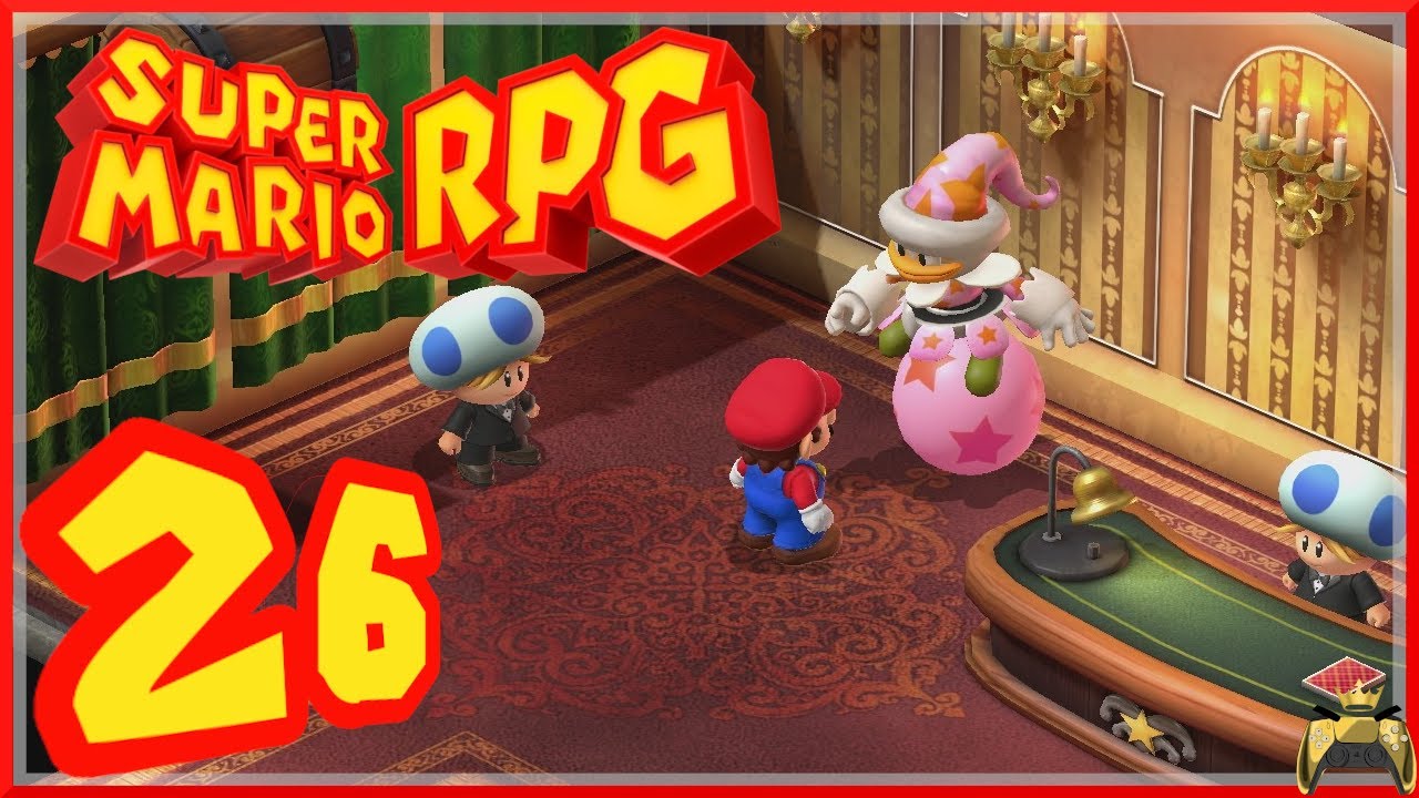 SUPER MARIO RPG #26 Dnger finden, Marios Strkste Waffe, das geheime  Casino und das Sternenei