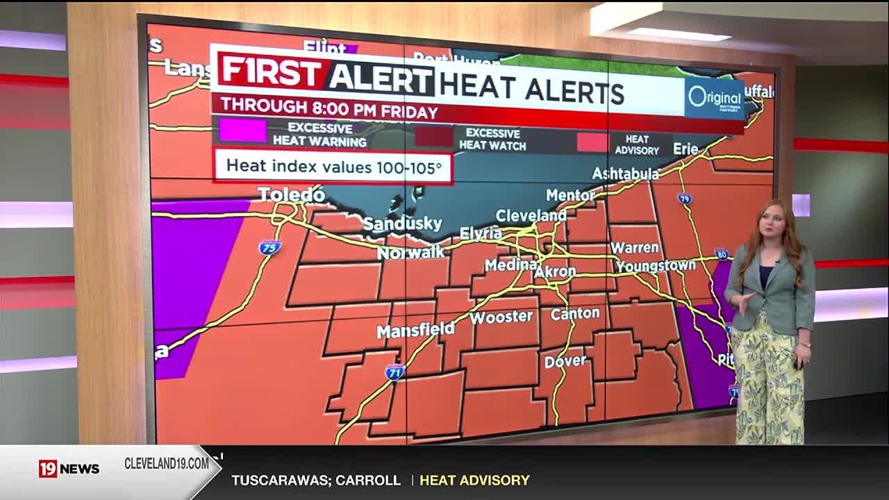 19 First Alert Day: Excessive heat today; severe storm risk this ...