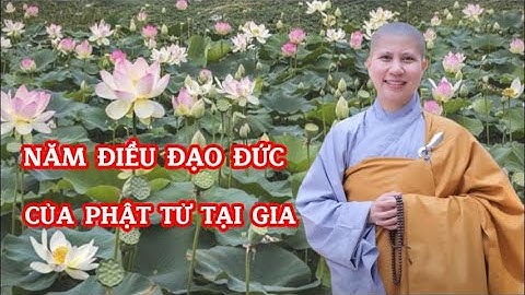 NĂM ĐIỀU ĐẠO ĐỨC CỦA PHẬT TỬ TẠI GIA | SC. Giác Lệ Hiếu