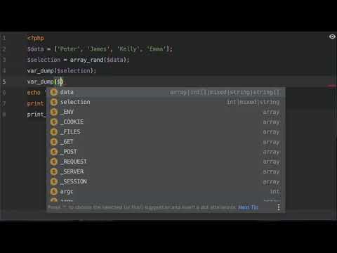 22  How to get a random PHP array element   PHP 7 Tutorial