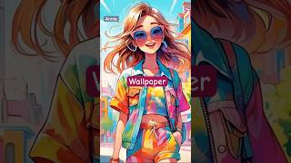 Wallpaper Anime Girls #wallpaper #anime #shortvideo #cute #beautiful #aiart #girl