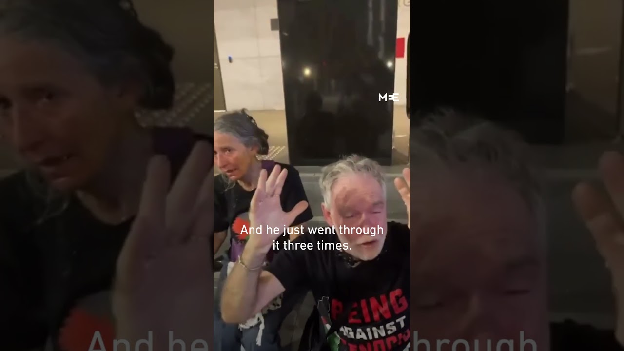 Sydney protesters pepper-sprayed by police during demonstration against Israeli president's visit