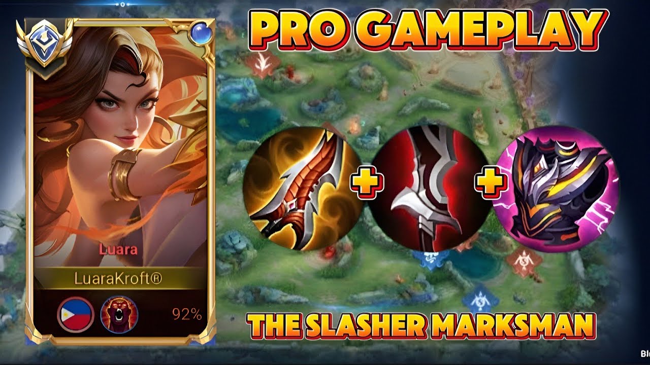 LUARA FARM LANE PRO GAMEPLAY | ULTRA BURST DAMAGE BUILD | HONOR OF KINGS