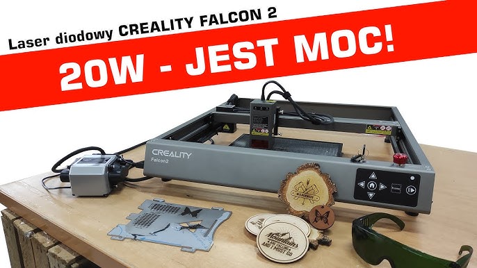 Creality Falcon 2 22W laser engraver: review, testing and compare with  Falcon 1 10W laser engraver 
