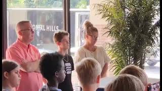 Nick getting baptized 8/20/23