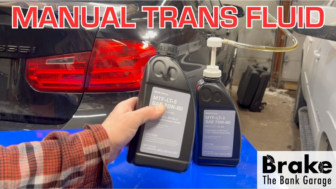 How to Change Manual Transmission Fluid on a BMW 335i (F30) – Step-by ...