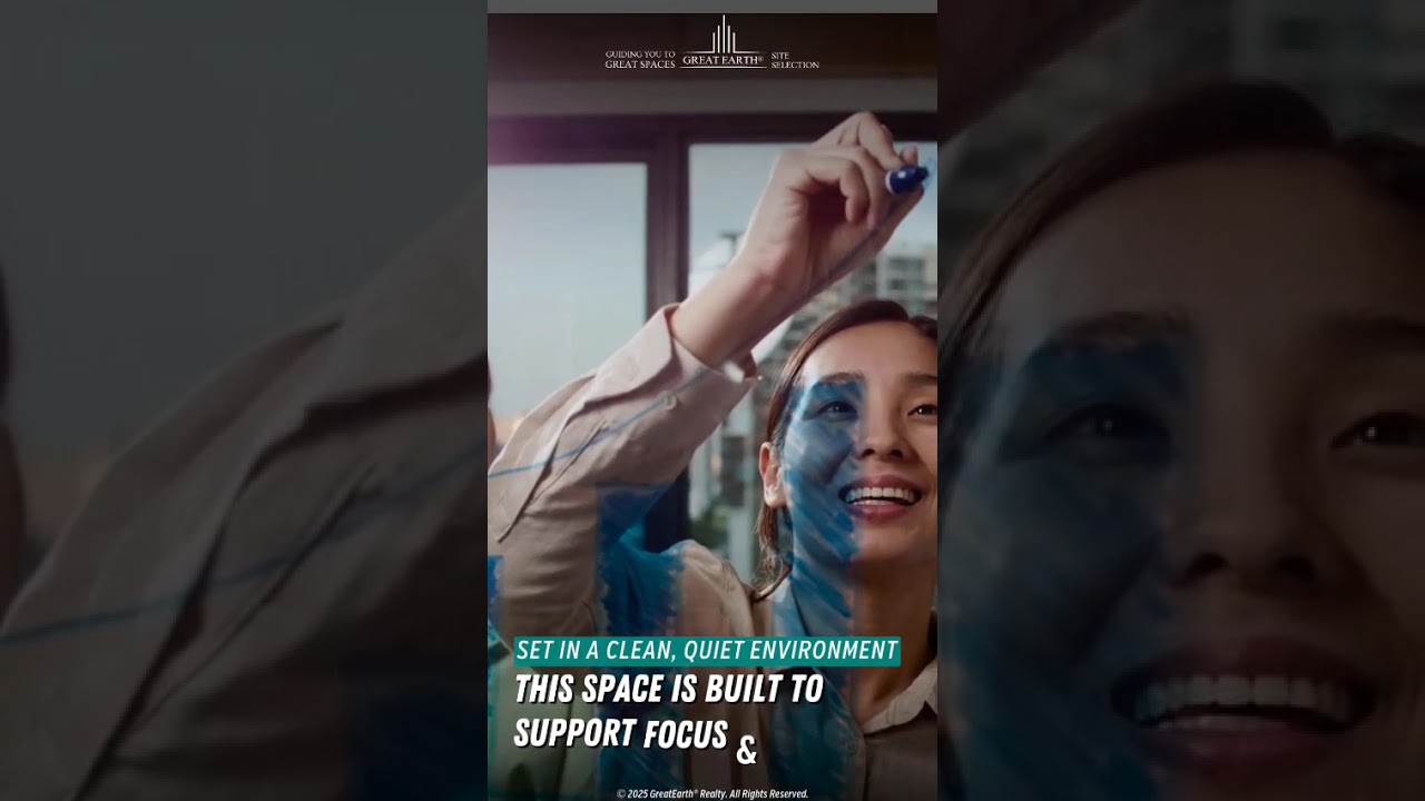 Looking for office space that’s both peaceful and strategic? 🏬 