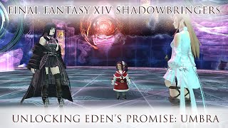 Final Fantasy XIV Shadowbringers: Unlocking Eden's Promise Umbra (cutscenes)