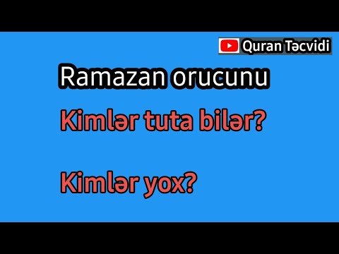 Quranda Ramazan orucu. Xəstə və səfərdə olanlar haqqında| Çox gözəl bir qiraətlə🌹     🎧Mustafa Şərif