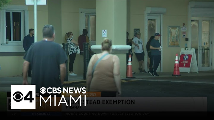 Florida voters to decide amendment that proposes homestead exemption change
