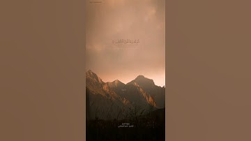 ﴿وَأَن لَيسَ لِلإِنسانِ إِلّا ما سَعى﴾ تلاوة هادئه للشيخ ناصر القطامى من سورة النجم
