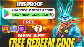 New App For Free Redeem Code🔥🔥