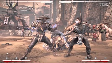 Mortal Kombat X raiden combo tutorial 31%