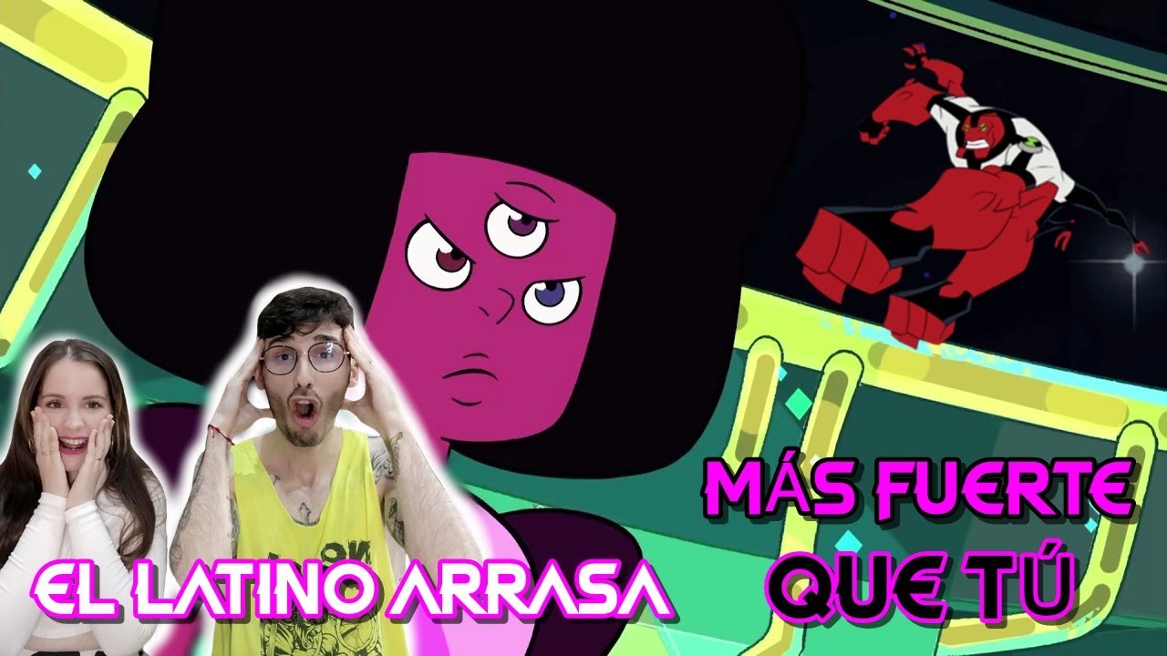ESPAÑOLES REACCIONAN A DOBLAJE LATINO VS ESPAÑOL DE MÁS FUERTE QUE TÚ /STEVEN UNIVERSE