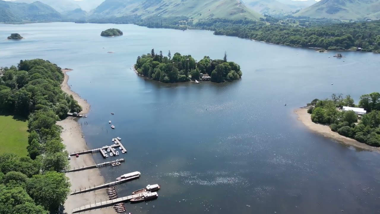 Derwent Water - The Lake District, Drone Footage