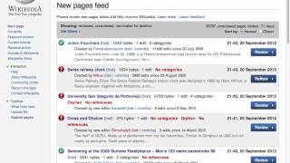 Page Curation on Wikipedia