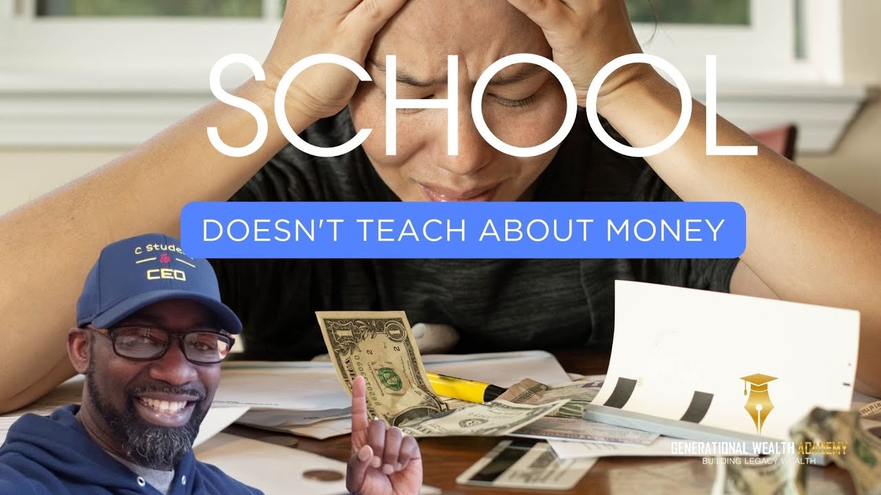 Dr Sean J Harris discusses do schools teach about money or create robots?