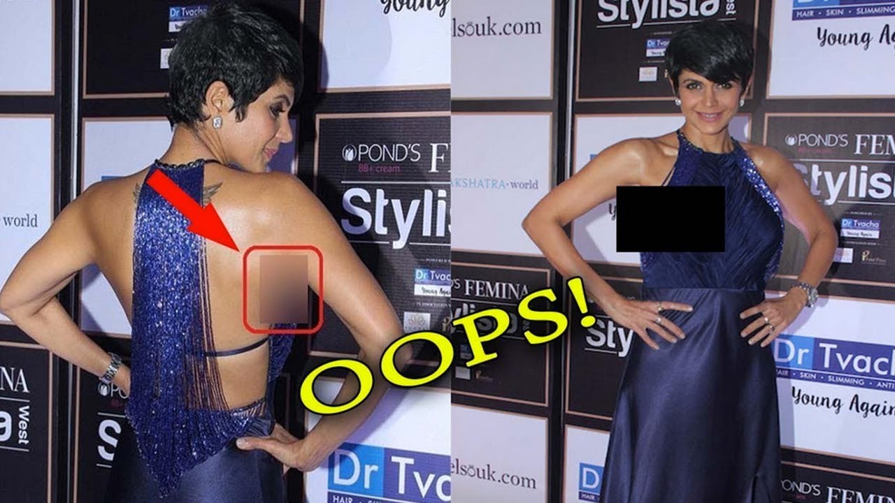 Mandira Bedi Suffered Sh0cking Ops Moment In Public - YouTube