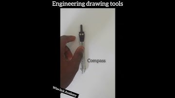 Basic engineering tools for drawing (Technical drawing)
