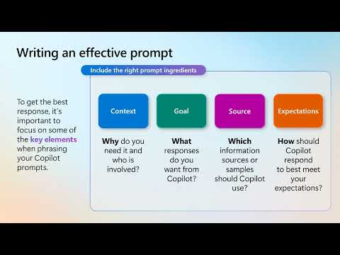 Get started with Microsoft 365 Copilot Chat   Video Script