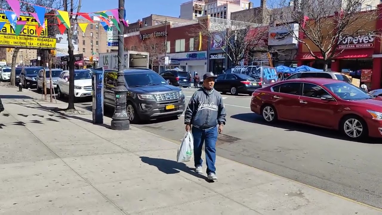 New York City Dyckman Street & Pizza Palace March 2023