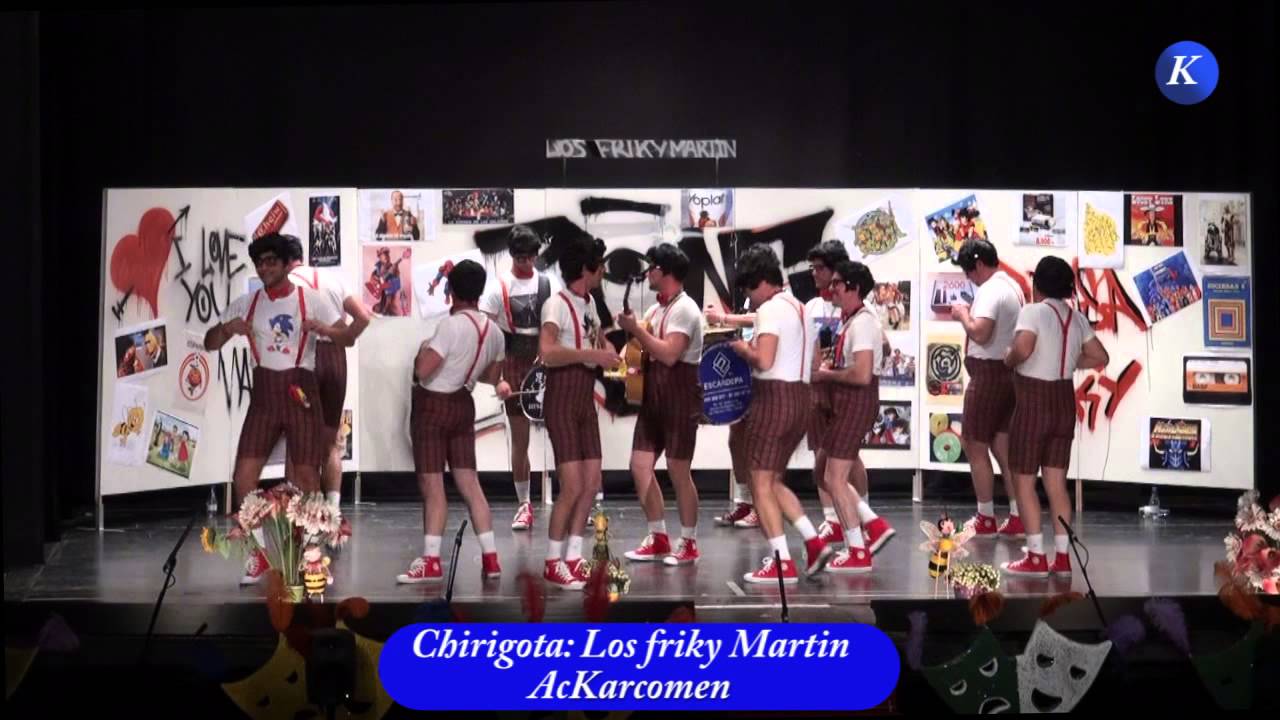 Chirigota: Los frikymartin de Los Palacios - Pasodobles - Carnaval de Carmona 2015 chirigota del canijo