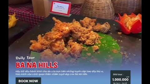 Bà Nà Hills - Say lòng chốn bồng lai tiên cảnh