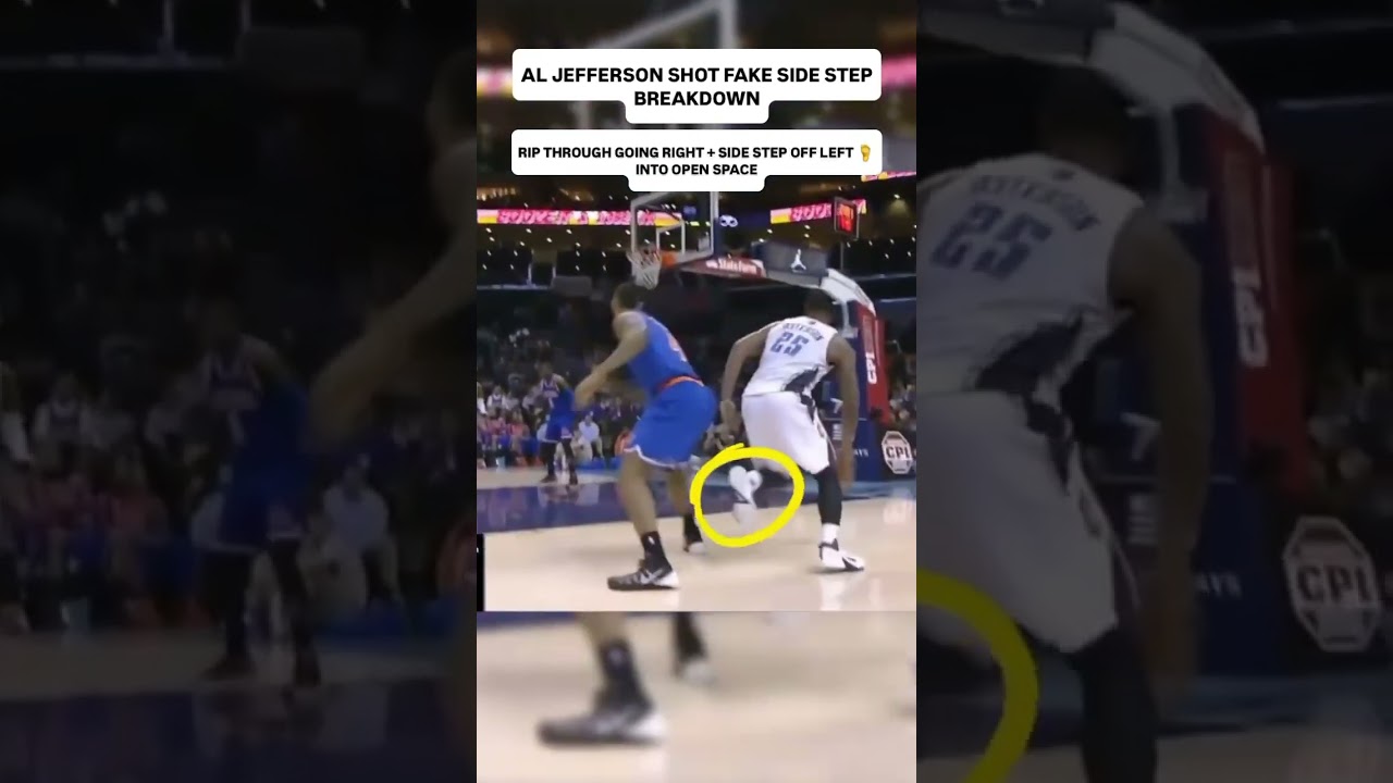 AL Jefferson Footwork Mid Post