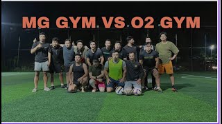 Football match between my gym and O2 gym khabam . Match yam nunggaikhi