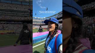 POV: you get on the field for the #FIFAWorldCup halftime show #YouTubePartner