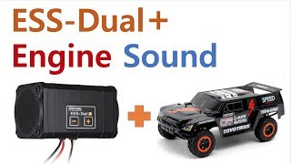 Ess Dual Engine Sound Unboxing & Installation - Rc 엔진 사운드