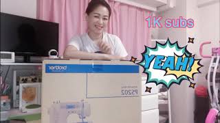 Unboxing Brother sewing machine