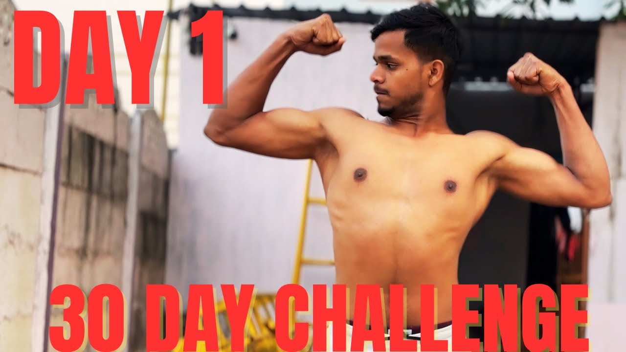 Day 1 Home Workout | 30 Day Challenge Series | Beginner Fitness & Daily Routine Vlog🔱🏋️‍♂️