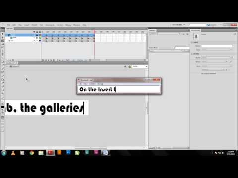 Tutorial on Text typing effect in Flash ( Part - 2 )