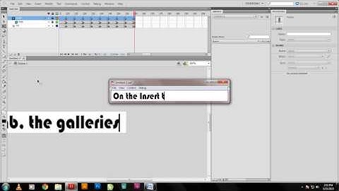 Tutorial on Text typing effect in Flash ( Part - 2 )