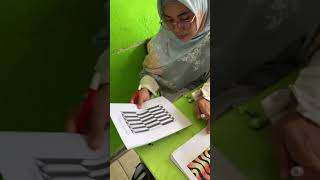 Hasil Nirmana Garis lengkung Anak-Anak SMK !!