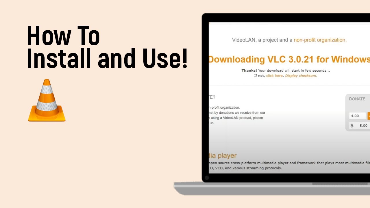 How to Install and Use VLC Media Player [easy]