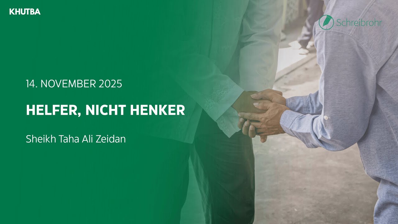 Helfer, nicht Henker – Der richtige Umgang mit Sündern I Taha Ali Zeidan