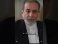 Abbas Araghchi Foreign Minister Of Iran US Negotiation Team Must Listen Mr Trump